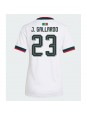 Mexiko Jesus Gallardo #23 Auswärtstrikot für Frauen WM 2026 Kurzarm Mexiko Jesus Gallardo #23 Auswärtstrikot für Frauen WM 2026 Kurzarm